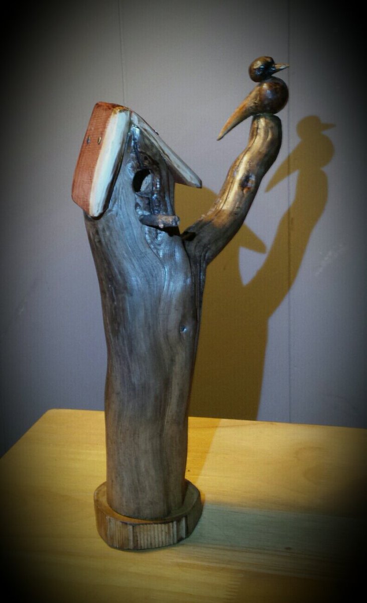 HolsclawMark's tweet photo. #Handmade #Woodcraft #BurlBird
#MarksArt #HolsclawPhotography #Woodcarving https://t.co/ryUWG3c8ab