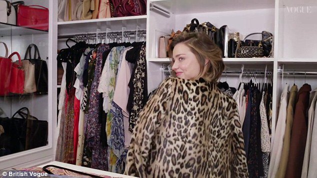DailyMailCeleb's tweet photo. Miranda Kerr reveals what's inside her wardrobe to Vogue https://t.co/Dds6xXx57H https://t.co/TEtsxGXyOO