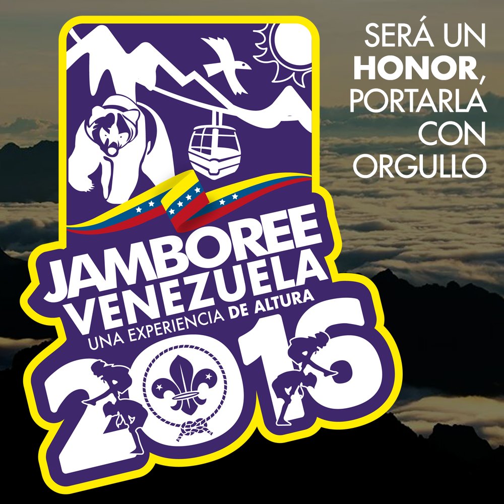 JamboreeVE's tweet photo. ¿Cual es la insignia del evento? Aquí te la dejo 👇👇 😍 https://t.co/jVG5Uog4ZD