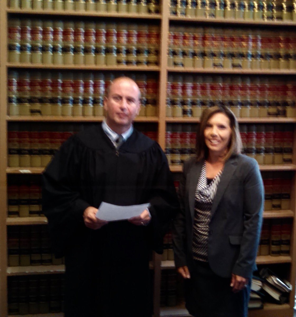 Tiffany Rowan was sworn-in today! Proud of you! <a href="/GeorgiaCASA/">Georgia CASA</a> #iamforthechild