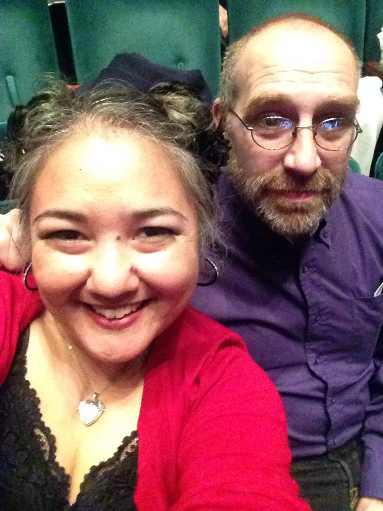 rachelaraucto's tweet photo. My Baby feels uncomfortable, but I think he's super handsome! #SIFF2016 #fancyfolk #mountainman @McCawHall https://t.co/I9k0Sx8CNJ