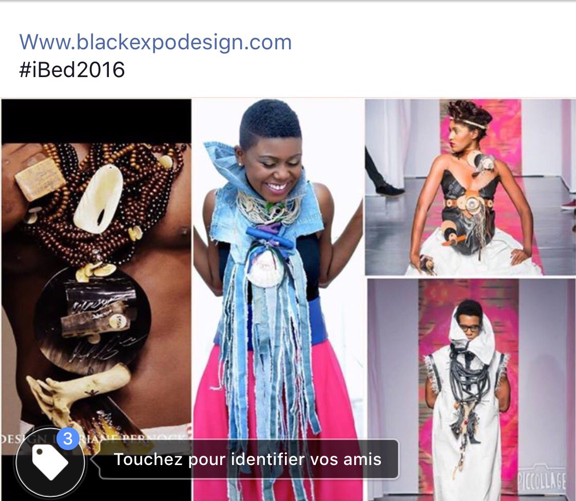 AMADesignMtl's tweet photo. La créatrice Lauriane Pernock crée des accessoires avec un instinct naturel pour la #mode & le #style #Ibed2016 https://t.co/RoX2dV5FYw