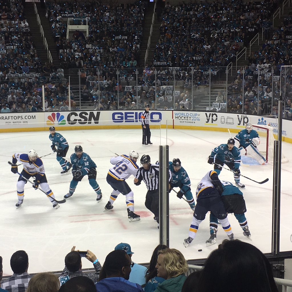 cehamilton4's tweet photo. Game 3 #SJSharks https://t.co/ykASsTP7UK