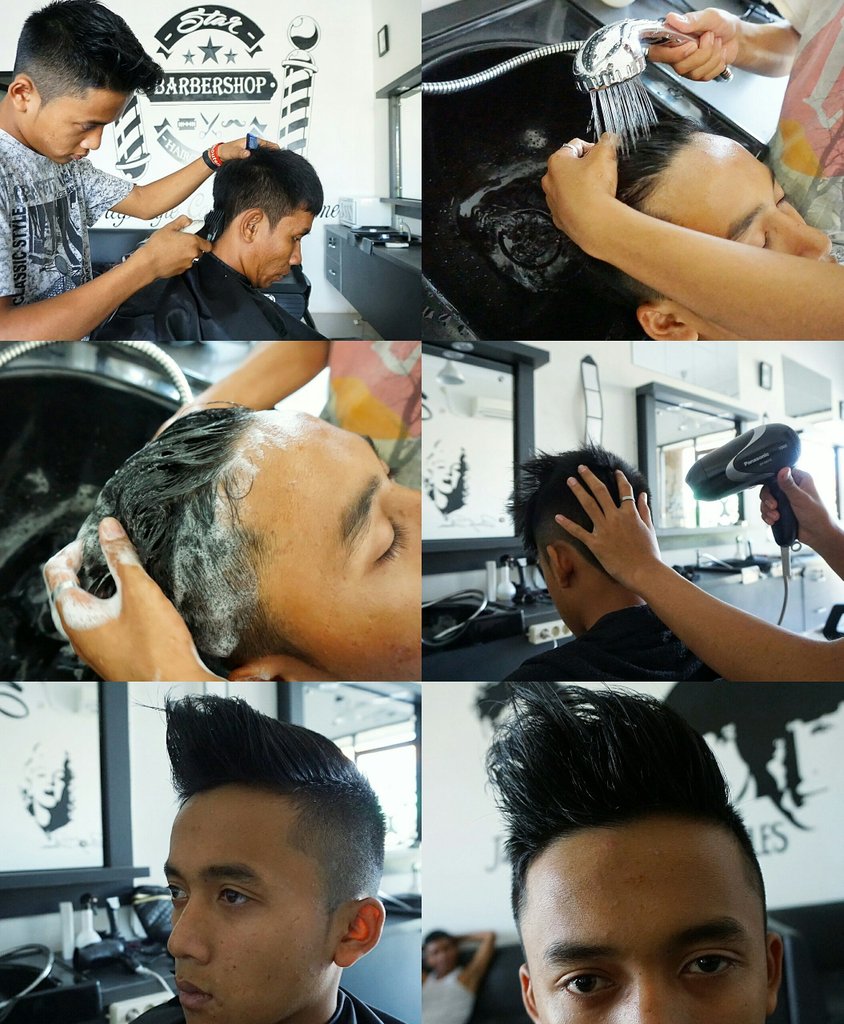 Untuk beberapa bulan ini bang mchell,ada job traning d star barbershop d cikampek,yuk yg rumah nya d cikampek😃👊
