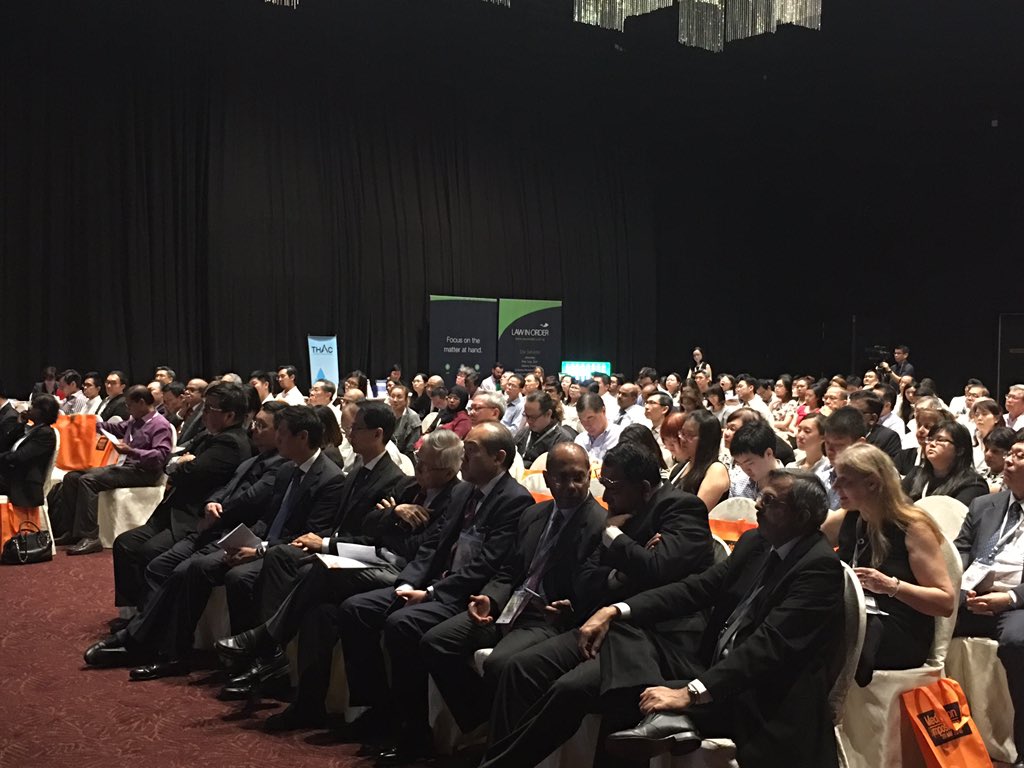 Mediation Symposium in full swing! The Symposium started with a role play concerning a family business dispute.