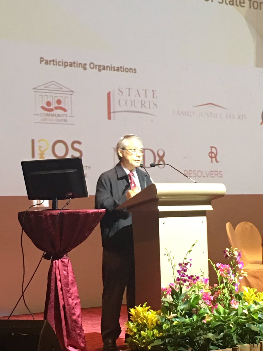 Assoc Prof Ho Peng Kee said education is key to inform the community the benefits of mediation.