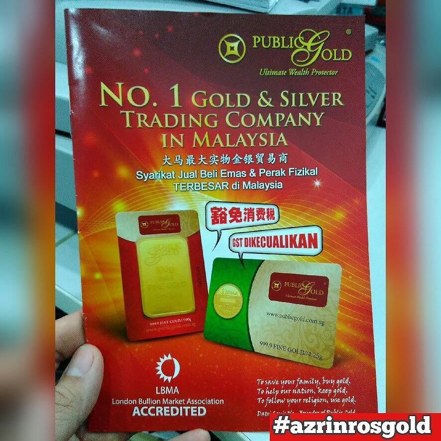 akubiomed's tweet photo. Nak dapat emas MURAH dan TIADA GST dengan @publicgoldinternational.
Saya sedia bantu beli emas untuk anda.
#azrin… https://t.co/veNnogK0ce