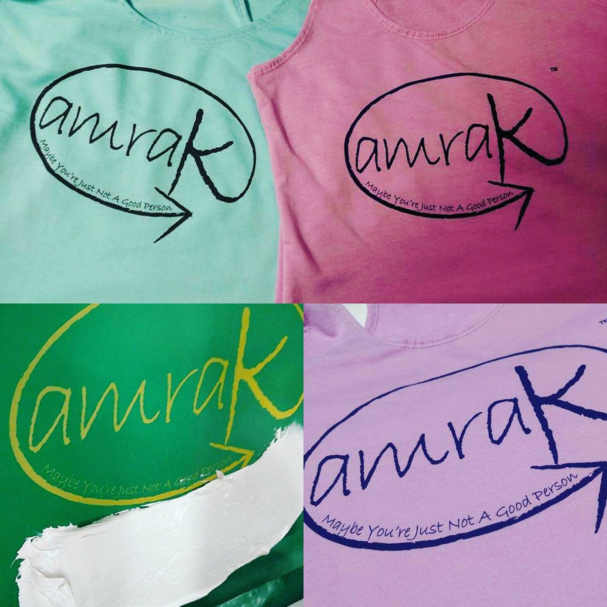 emmredmon's tweet photo. New @AmrakGear #amraK #amrakgear #karmasabitch #karma #badday #whatgoesaround #funnytee #clothes #summer #tanks #fun https://t.co/UhY7sW48Yi