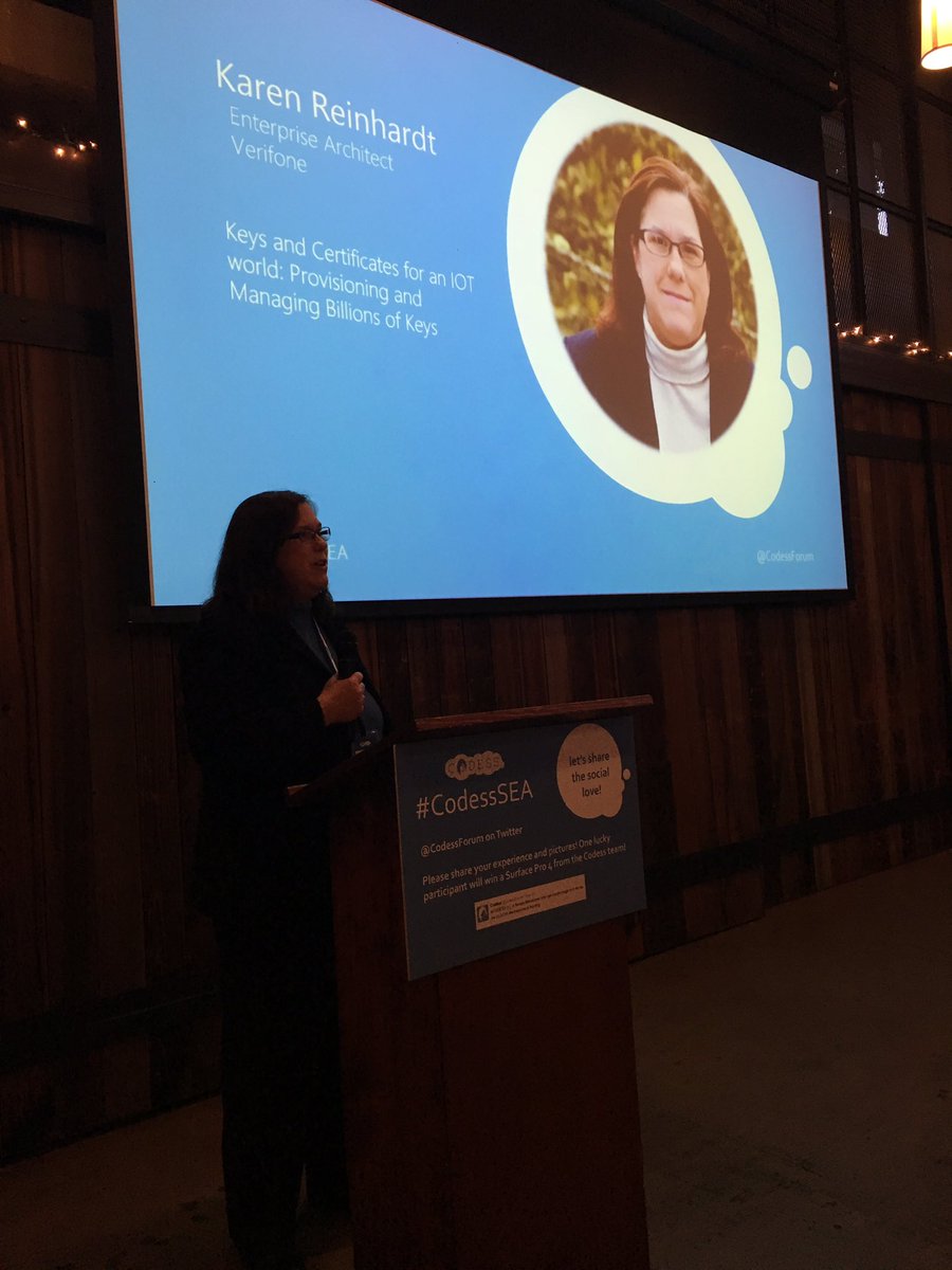 ElifOnalan's tweet photo. On nerdy stuff: "I can't help it, I care" Karen Reinhardt #CodessSEA @CodessForum @MicrosoftWomen https://t.co/5TbOcbUWD4