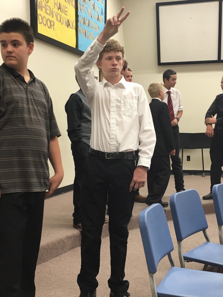 Our 8th grade salutatorian.