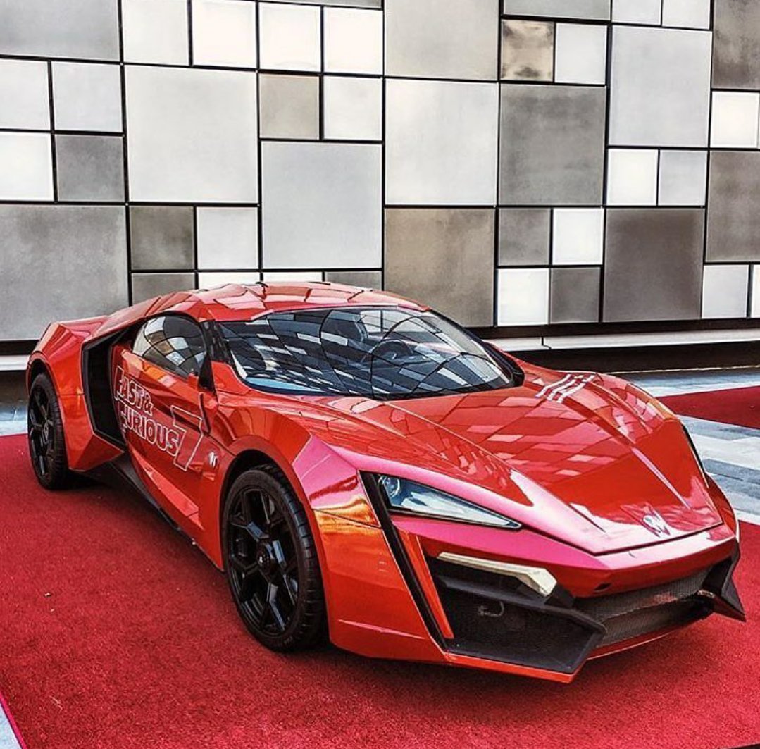 W Motors Lykan Hypersport Форсаж 7