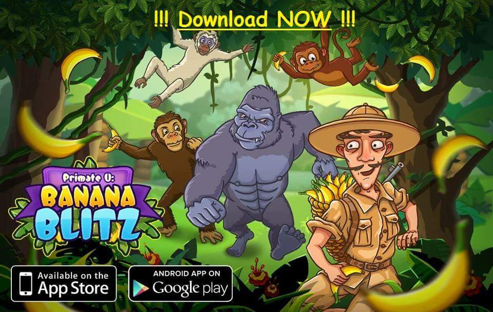 typeSmoove's tweet photo. Primate U: Banana Blitz
FREE!
#PrimateU #BananaBlitz #BananaDrop #KongSkullIsland #Kong
https://t.co/oWG84MhOn9 https://t.co/N6okKlynIl