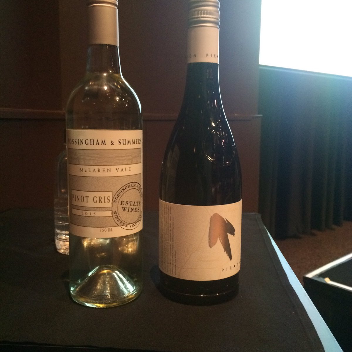 AMCHAMSouthAust's tweet photo. Today's guests are enjoying #possingham&amp;summers Pinot Gris and @kalleske Pirathon Shiraz Thanks to our wine sponsors https://t.co/OHpWT00rnN