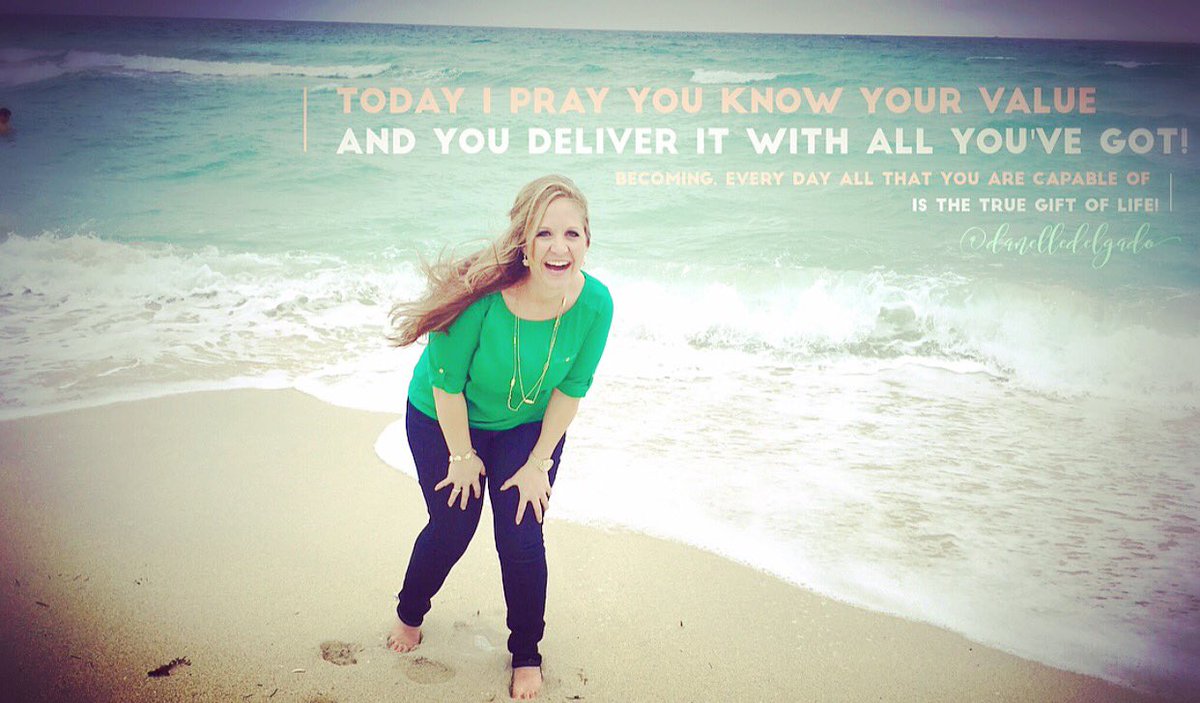 DanelleBDelgado's tweet photo. Know your value, deliver it daily and live fully the gift of life! #oneshotonly #todaynottomorrow #lifeintended https://t.co/zhabS8cqW5