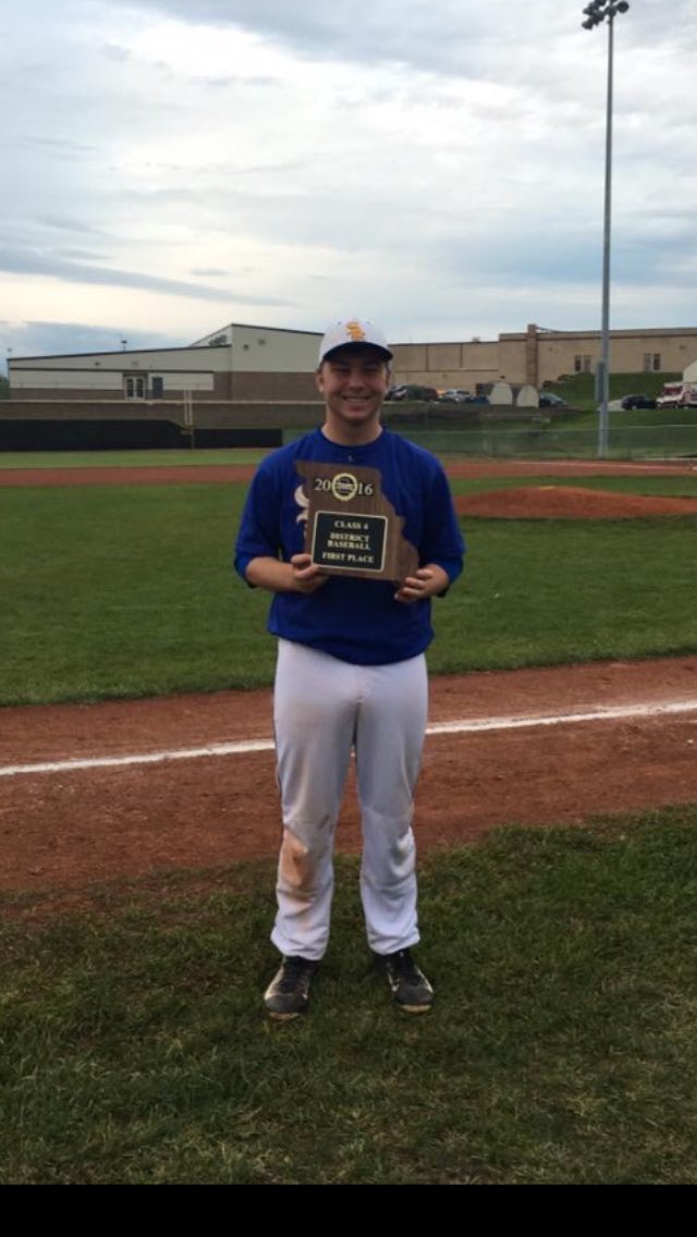 calmelcher1's tweet photo. District Champs baby⚾️ @SPXmensbaseball https://t.co/qI7B2BWgpN
