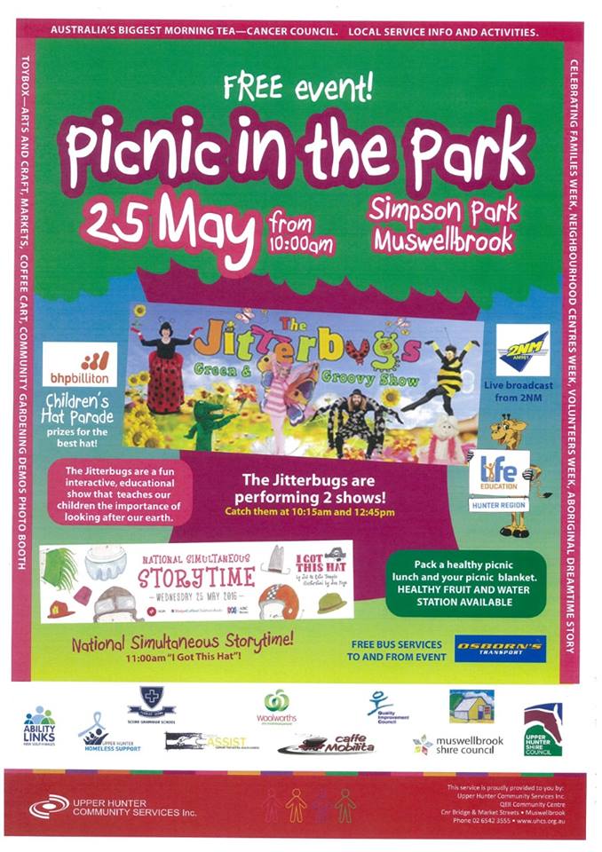 HunterLifeEd's tweet image. Bring the kids to see Healthy Harold at the Picnic in the Park! bit.ly/1TizzEh