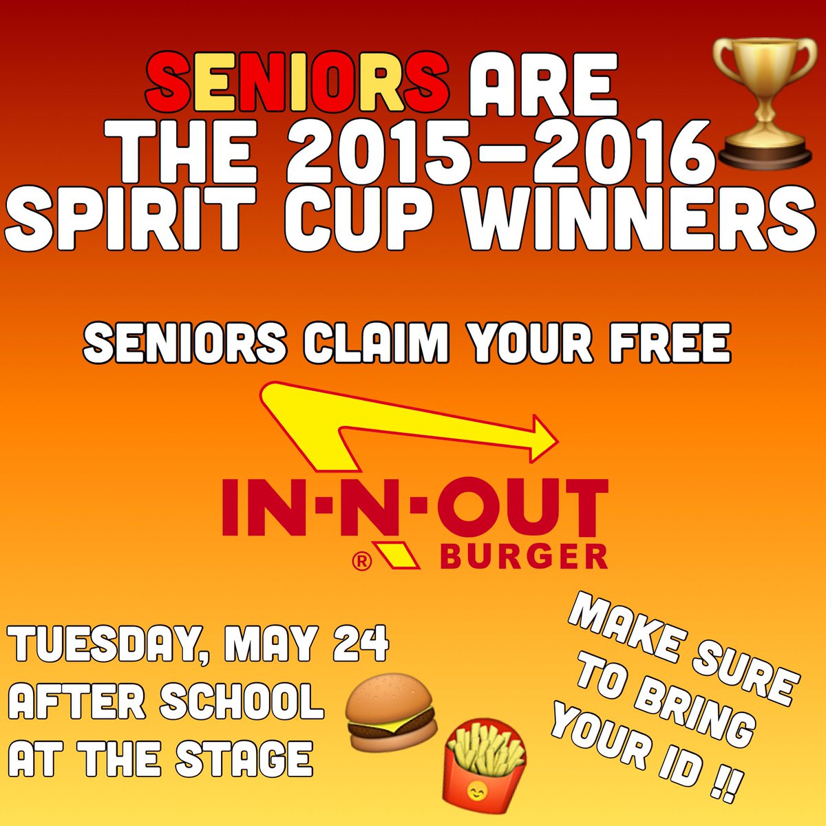 LSClassof2016's tweet image. What a great way to end the year S3NI6ORS😎❤️💛❤️RT to spread awareness!