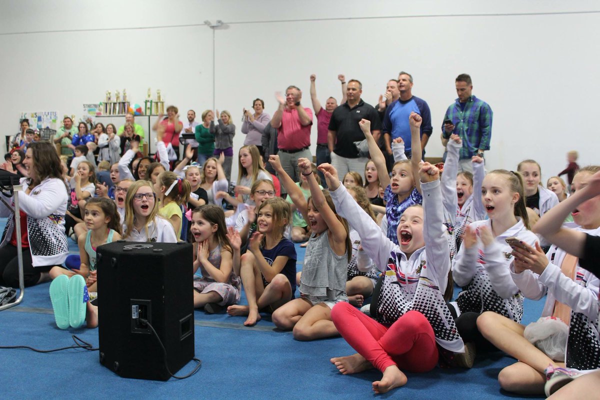 LacheerJodi's tweet photo. Lancaster Athletic Cheer - packed house with many cheers!!! 3/5!  Go LAC!! 💙💚 #theusfinals  #championchallenge https://t.co/bSftrQXpx2