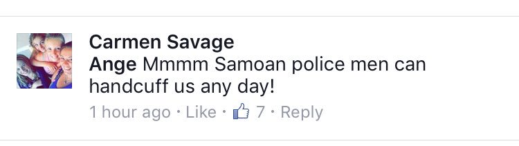 Mulimuli_Mai's tweet photo. Bahaahahahaha when they catch the #JungleFever over #SamoaPolice #RunningManChallenge Oka hand cuff even 😂😂😂 https://t.co/TV2XxJfdvS