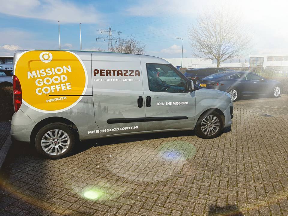 #MissionGoodCoffee trakteert op de #Kabelweg, #Coengebouw en #Sloterdijk op lekkere #koffie. Kom je langs?