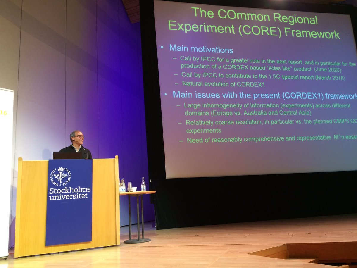 Filippo Giorgi on the next steps for CORDEX at #CORDEX2016