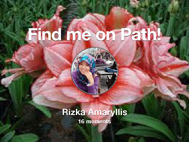 rizkaliia's tweet photo. Find me on #Path now! Go to https://t.co/qsoVet5PEd https://t.co/NKa8Q883LJ