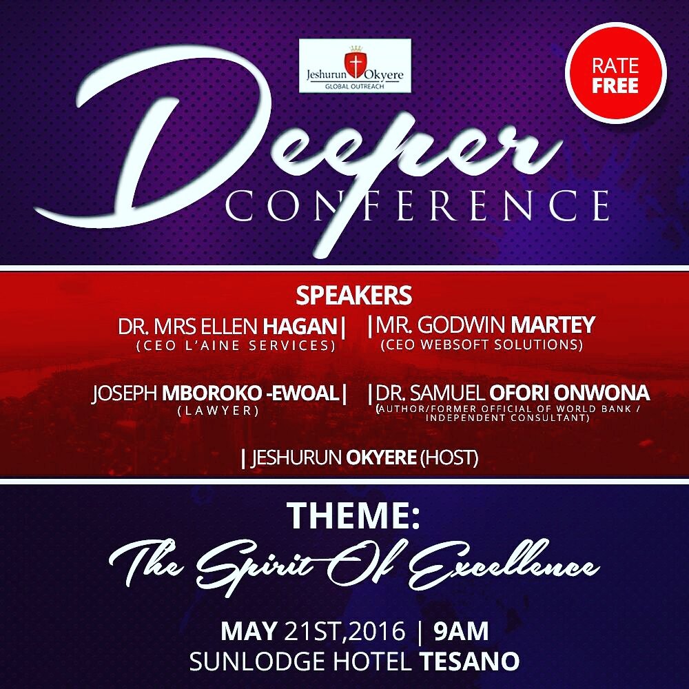 barristerkobby's tweet image. &quot;Loyalty is a journey&quot;~Mrs Boahemaa Ntim
God bless you mum!
See you tomorrow at #DeeperConference for more.