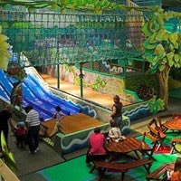 On a damp day our Ewetopia indoor play is built for all ages and provides great fun in awesome themed environment