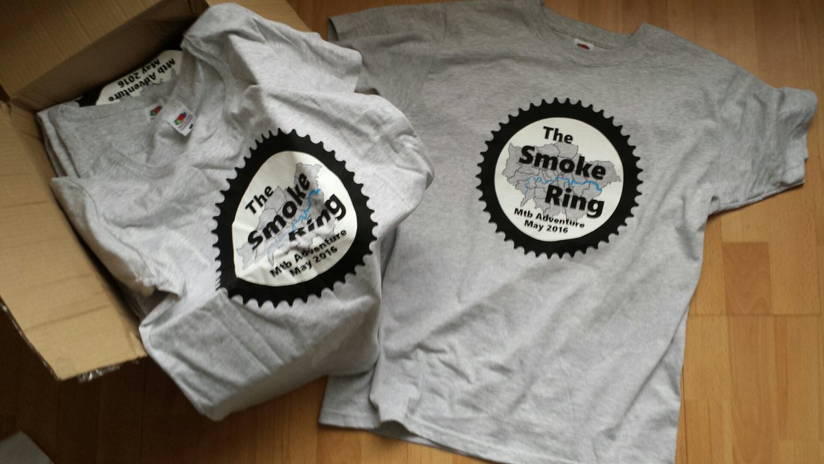T-shirts ready for the Smoke Ring