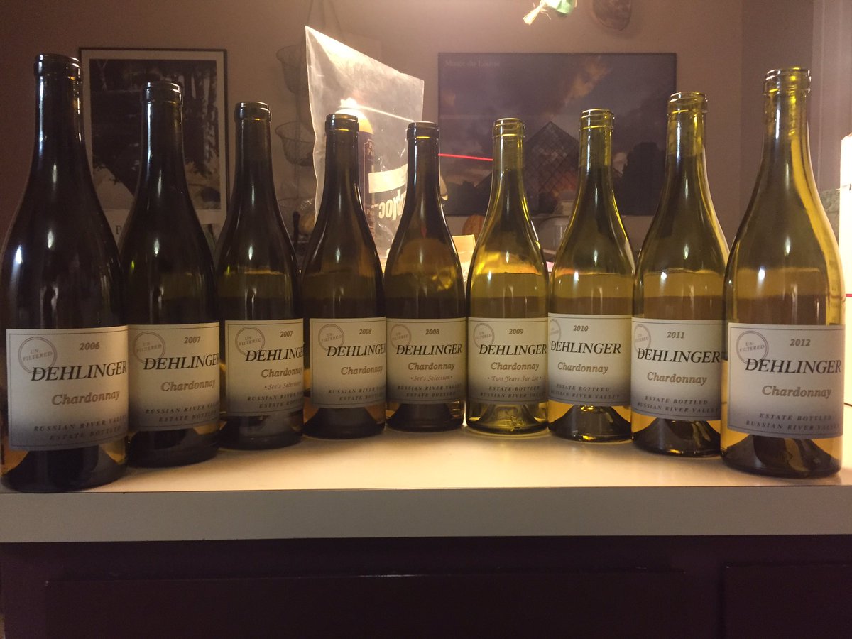 AffordCollector's tweet photo. #Dehlinger Tasting. I picked the 2007 Estate, the group: 2009 "Estate "Two Years Sur Lie", Russian River Valley https://t.co/91yXTxPkHq
