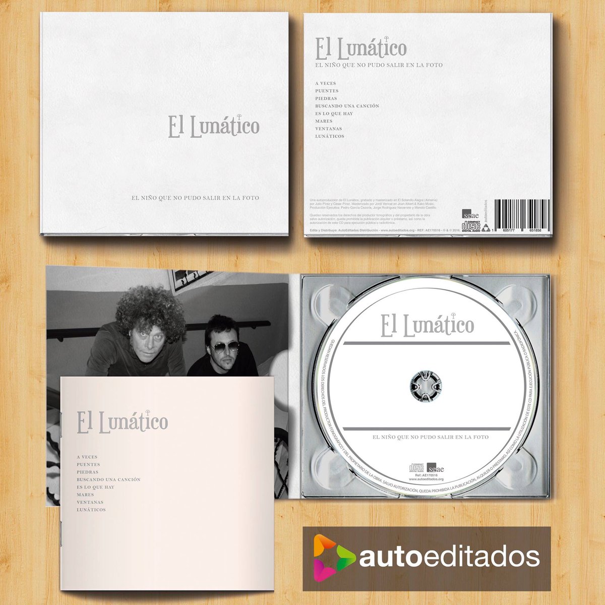 autoeditados_'s tweet photo. El nuevo disco de El Lunático "El Niño Que No Pudo Salir en la Foto" muy pronto en tu tienda o plataforma preferida. https://t.co/7kSwt9rI4z