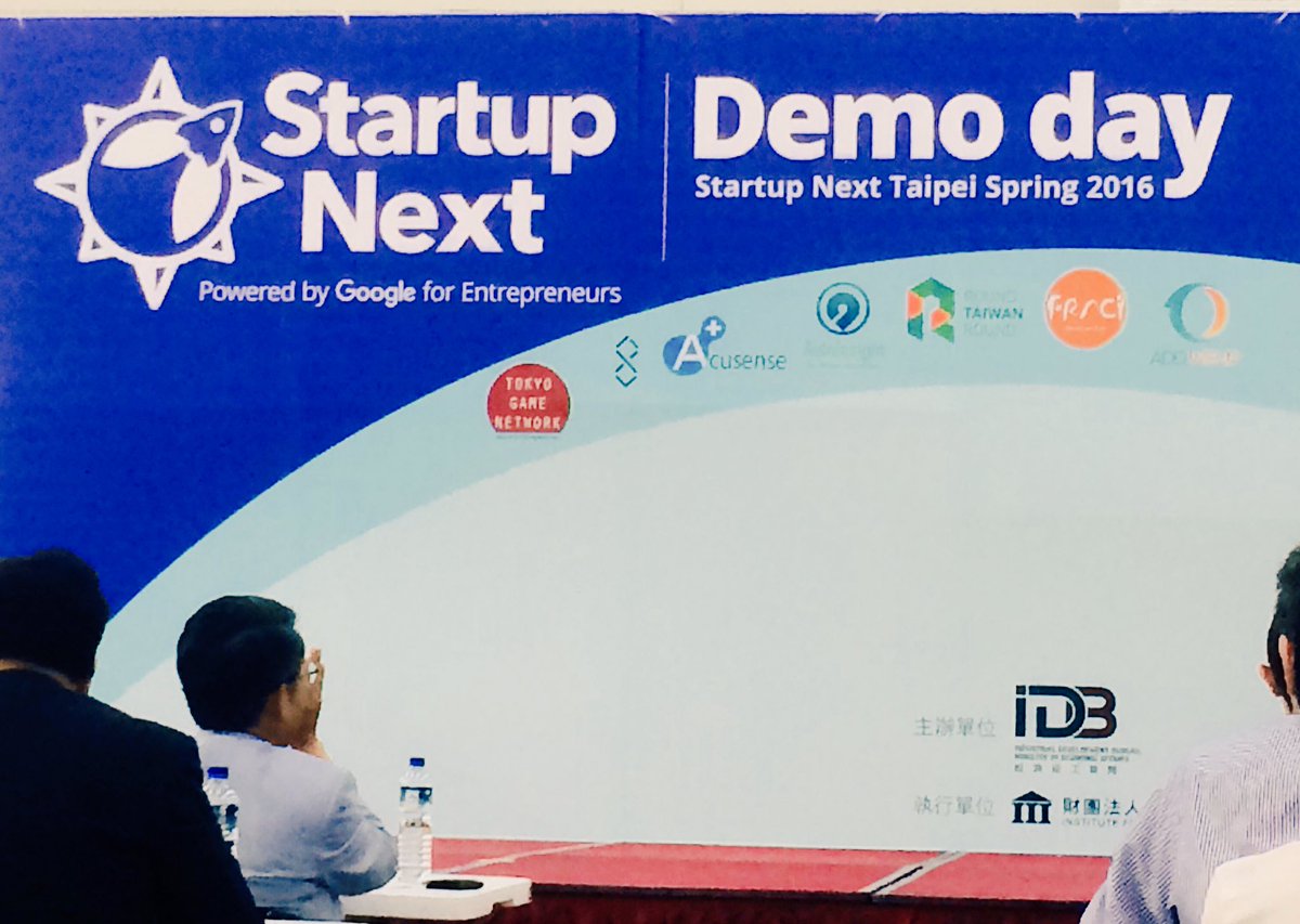 pinwenlee's tweet photo. #FRNCi rocks at @startupnext #Taipei 
3-minute #pitch DONE! https://t.co/ZDtdhdo4KM