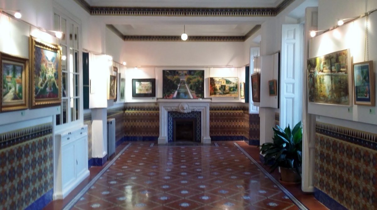 Xativa's tweet photo. #Xàtiva #ParcsiJardins Podeu visitar exposició Primavera Pictòrica Palasiet caps de setmana maig en horari del jardí https://t.co/8sLY9nu7Df