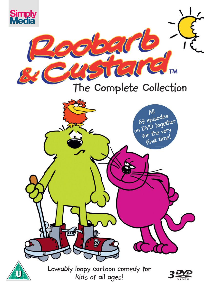 roobarbofficial's tweet photo. Great news! The complete collection DVD; 3 disks and 69 episodes of cartoon mayhem, is now available! #roobarb https://t.co/RgLlDVhHPh