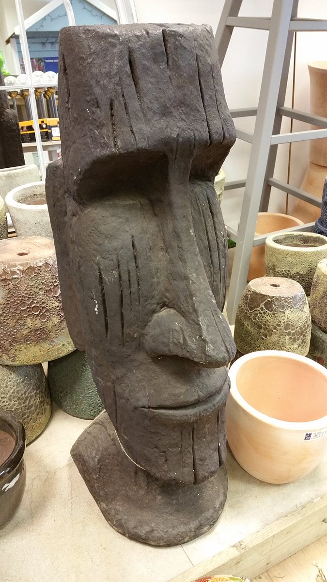 A little bit of Easter Island for your garden! #easterisland #hythegardenshop