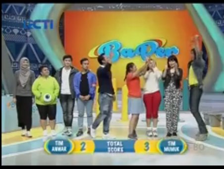 BaperRCTI's tweet photo. Lagi lagi pemenang di Baper adalah tim @mumuk_gomez :D #TertawaTapiBaper https://t.co/pmRnKFxNbb