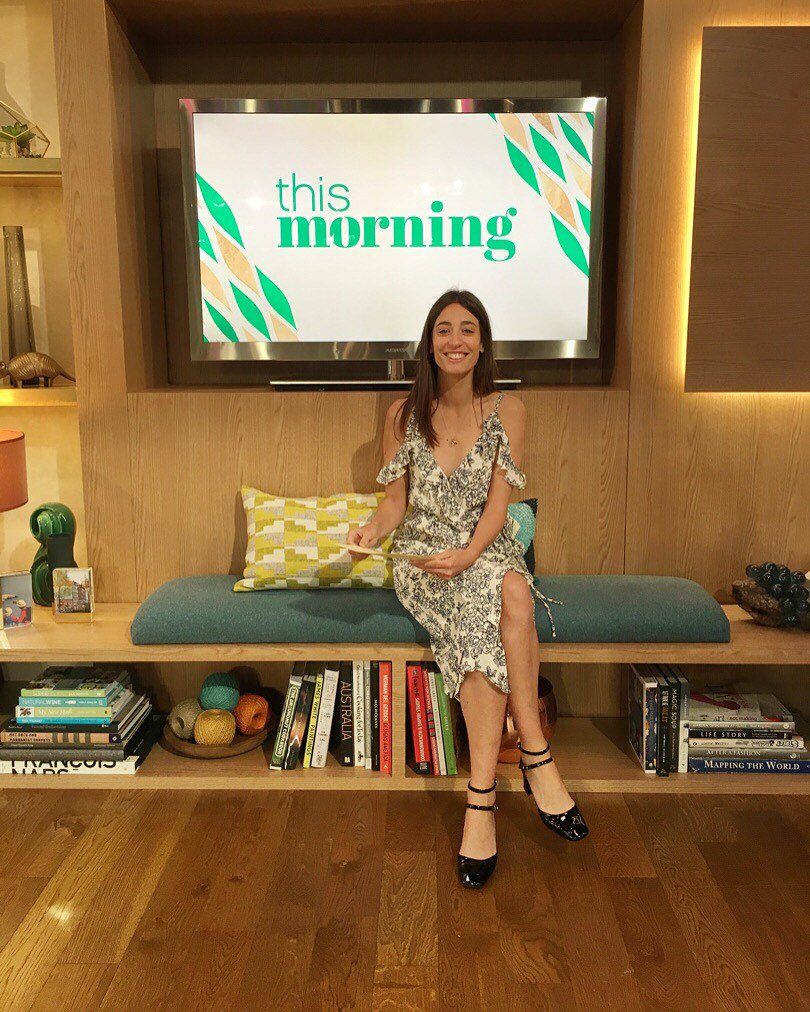 IamLauraJackson's tweet photo. On @itvthismorning @ITV chatting 'The weekend style guide' with @RuthieeL 👠 https://t.co/3DVSOAe1ia