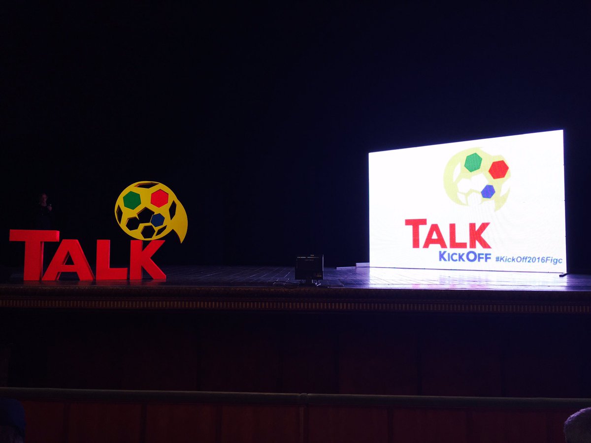 FIGC's tweet photo. Al via la seconda giornata di #Kickoff2016FIGC, al #TeatroBonci di #Cesena si parla di #coraggio #KickOffTalk https://t.co/2jU7nm0V7e