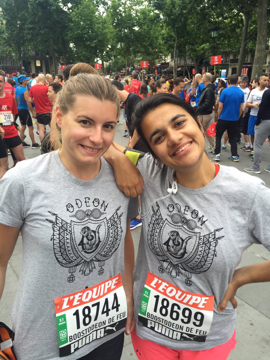 ValentineFerrer's tweet photo. Trop hâte de retrouver les #10kmDeLequipe avec la team #whyirunodeon #whyirunparis #adidasrunnersparis https://t.co/CTSZW4wJMm