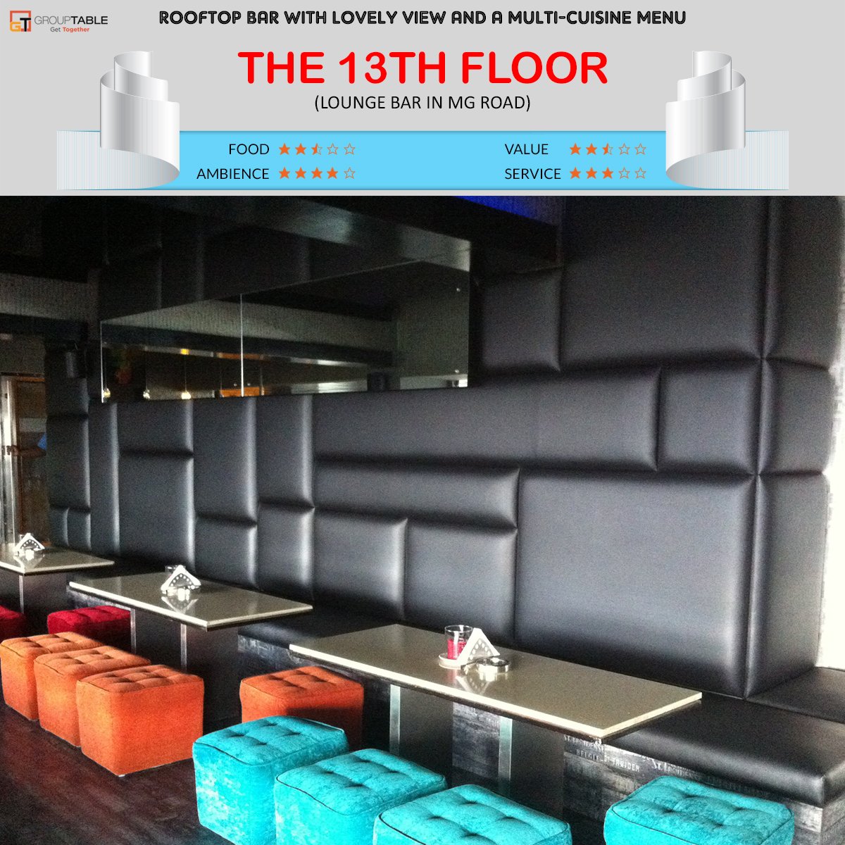 Grouptable Com On Twitter The 13th Floor Lounge Rooftop Bar