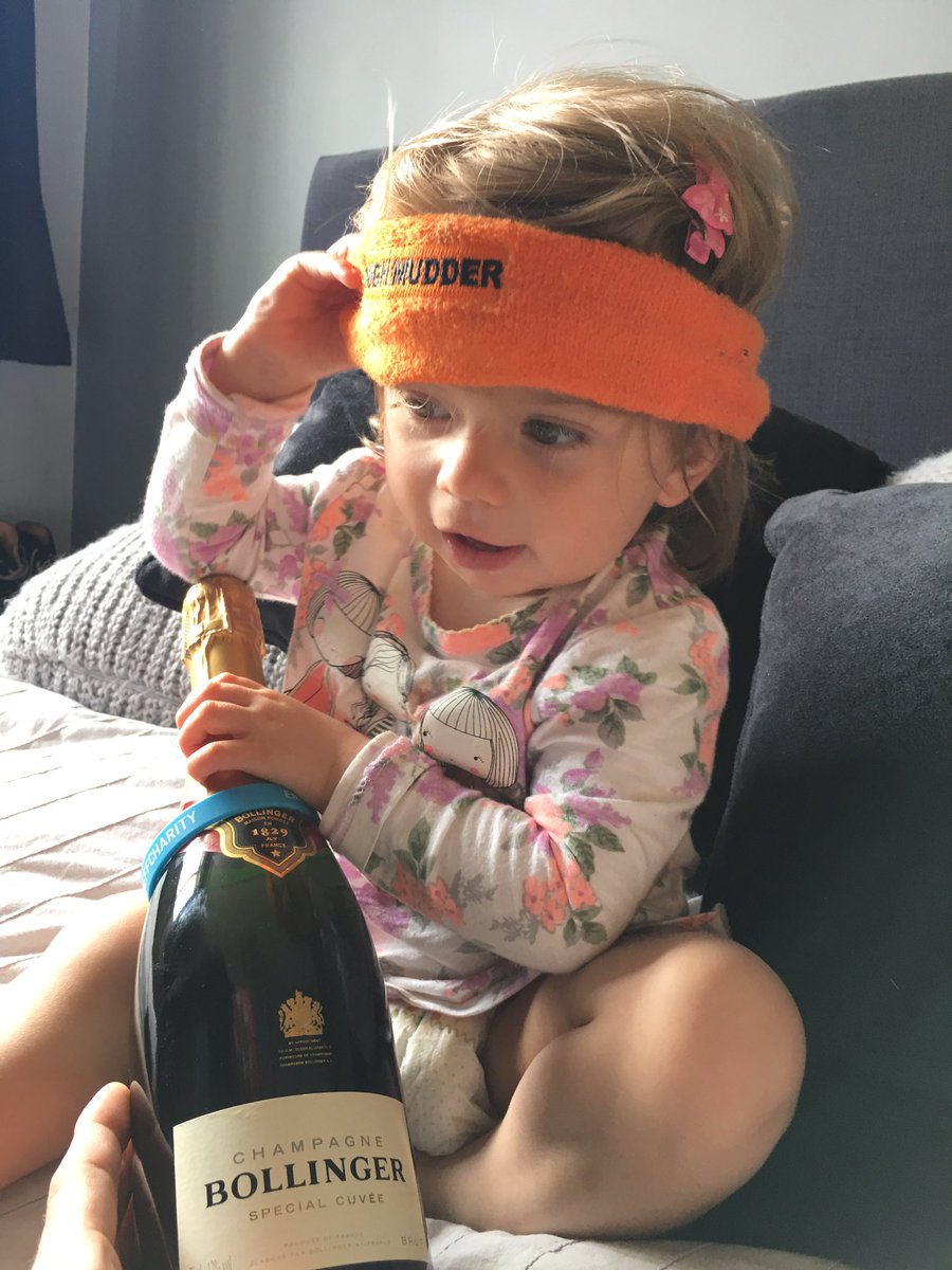 Markblackburne's tweet photo. @ToughMudder celebrating the completion. Start them young. https://t.co/Vz3THV4Fke
