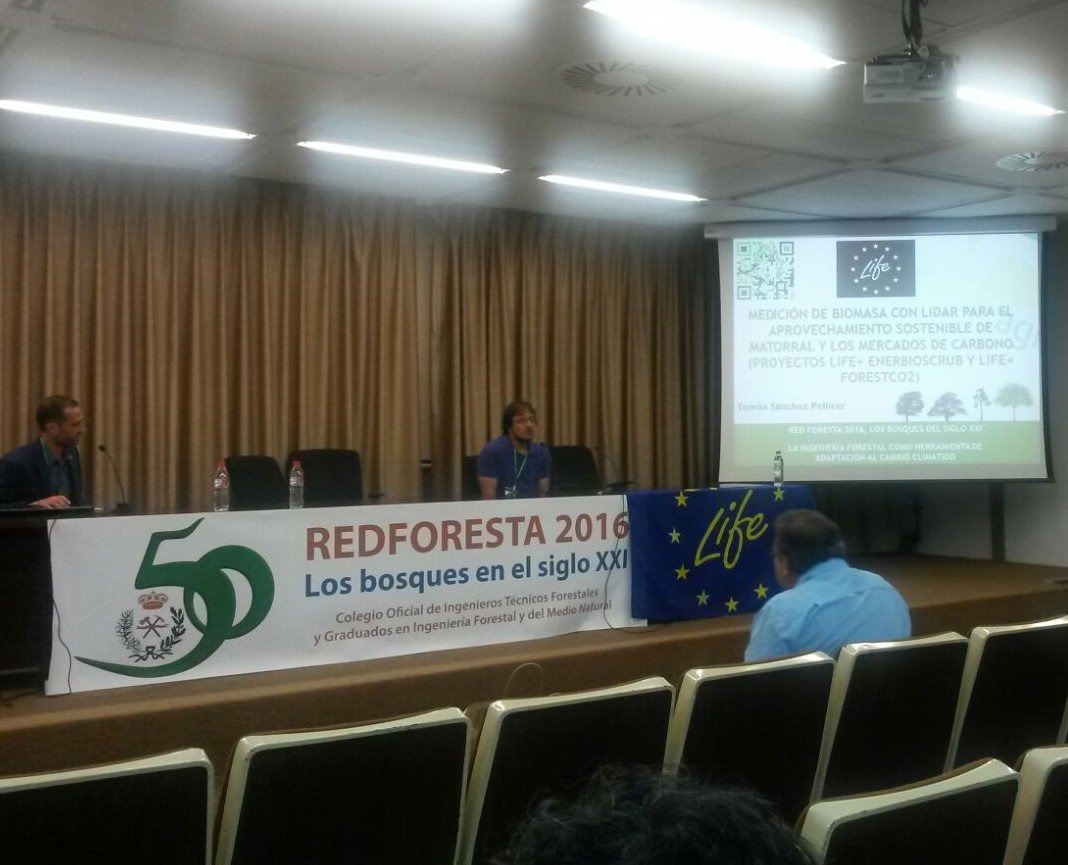agrestascoop's tweet image. En #Redforesta2016, @ts_pellicer de AGRESTA: "Certificación biomasa y aprovechamiento de matorral" #ENERBIOSCRUB
