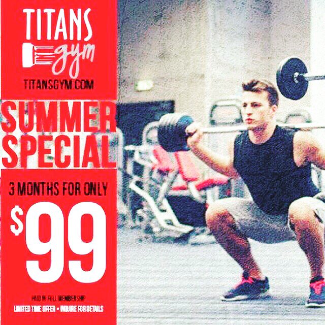 TitansGym44087's tweet photo. Limited time offer!!! https://t.co/uqPueIFw27