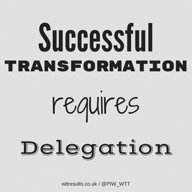 PIW_WTT's tweet image. Successful transformation requires delegation
 
 #BizTransformation #Strategy #Leadership