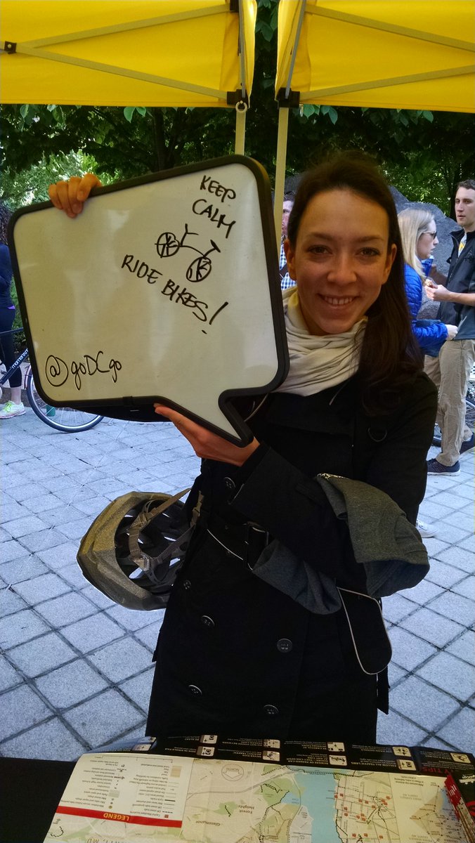 goDCgo's tweet photo. "Keep calm. Ride bikes!" #BTWD2016 #bikedc #bikeconfessions https://t.co/yLGtHkymUv