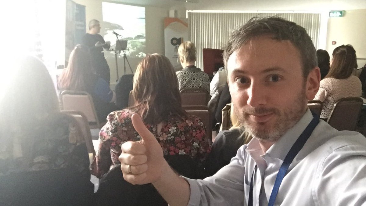 stephenmcaleer's tweet image. Obligatory conference selfie. Great tips and advice. Thumbs up. 

#AwaysLearning #DOMobile