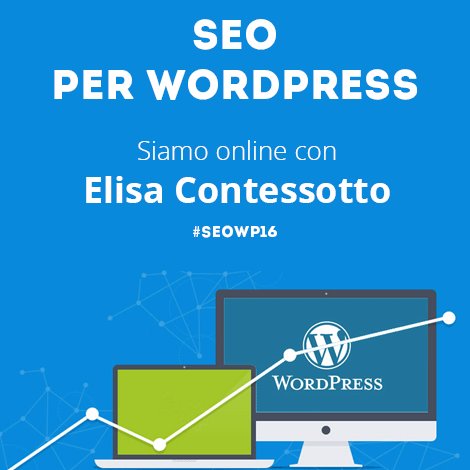 SEOTrainingITA's tweet photo. Tra pochi minuti si parla di copywriting con @elycontessotto #seowp16 https://t.co/Zb6ZtaBE1w