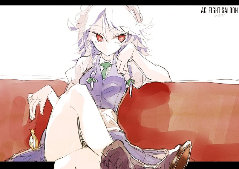 十六夜咲夜 「マム. #深夜の真剣お絵描き60分一本勝負 」|tzslのイラスト