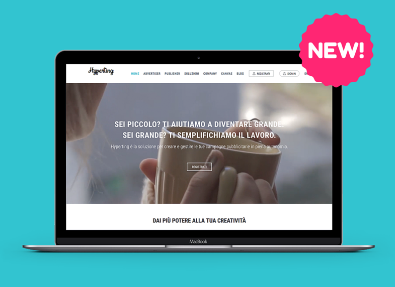 Hyperting's tweet photo. Pronti per la nuova versione di Hyperting?
Manca pochissimo al lancio della nuova piattaforma di #advertising! 🚀 https://t.co/NPC2fbDP5o
