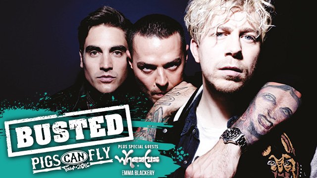 UtilitaArenaCDF's tweet photo. We have two signed posters and X2 tickets to see @Busted on 2 June which could be yours. Just re-tweet to enter. https://t.co/gdwj8mTmA7